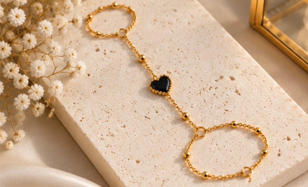 Daimond Black stone | HANDCHAIN