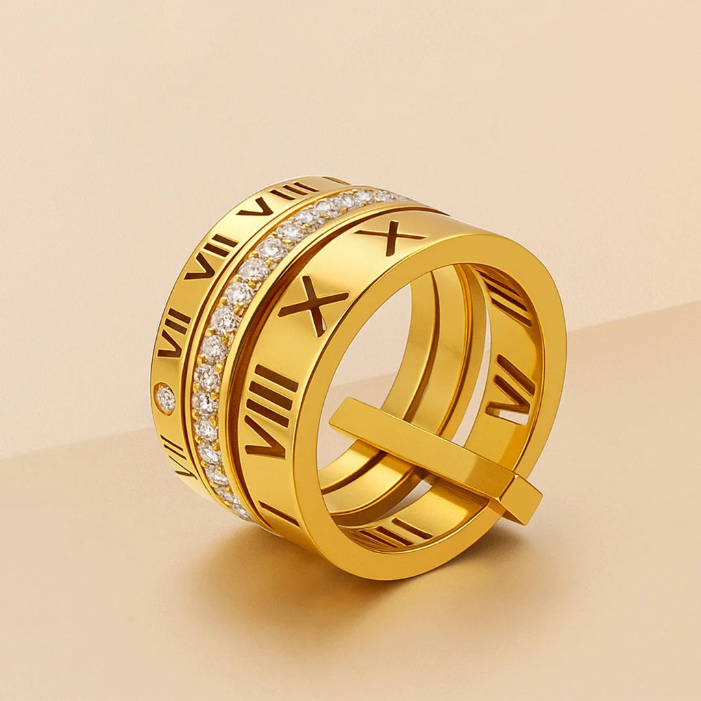 Roman layer Ring 🤍