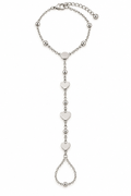 Silver Heart | Handchain