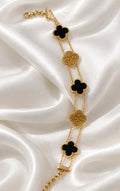 Double Chain Clover | Bracelet
