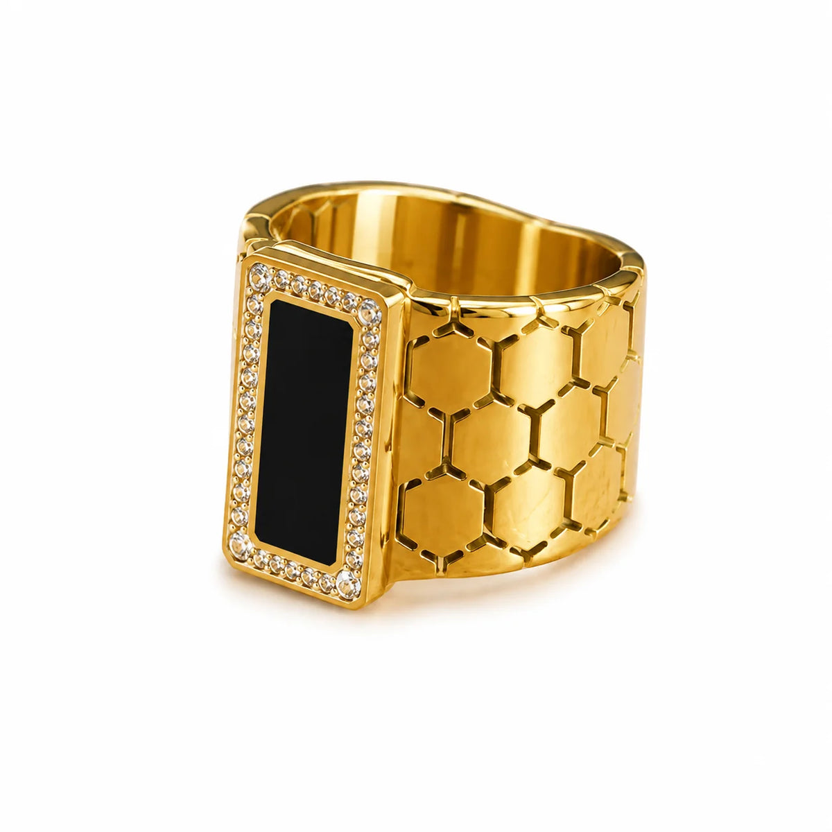 Luxury black ring ✨