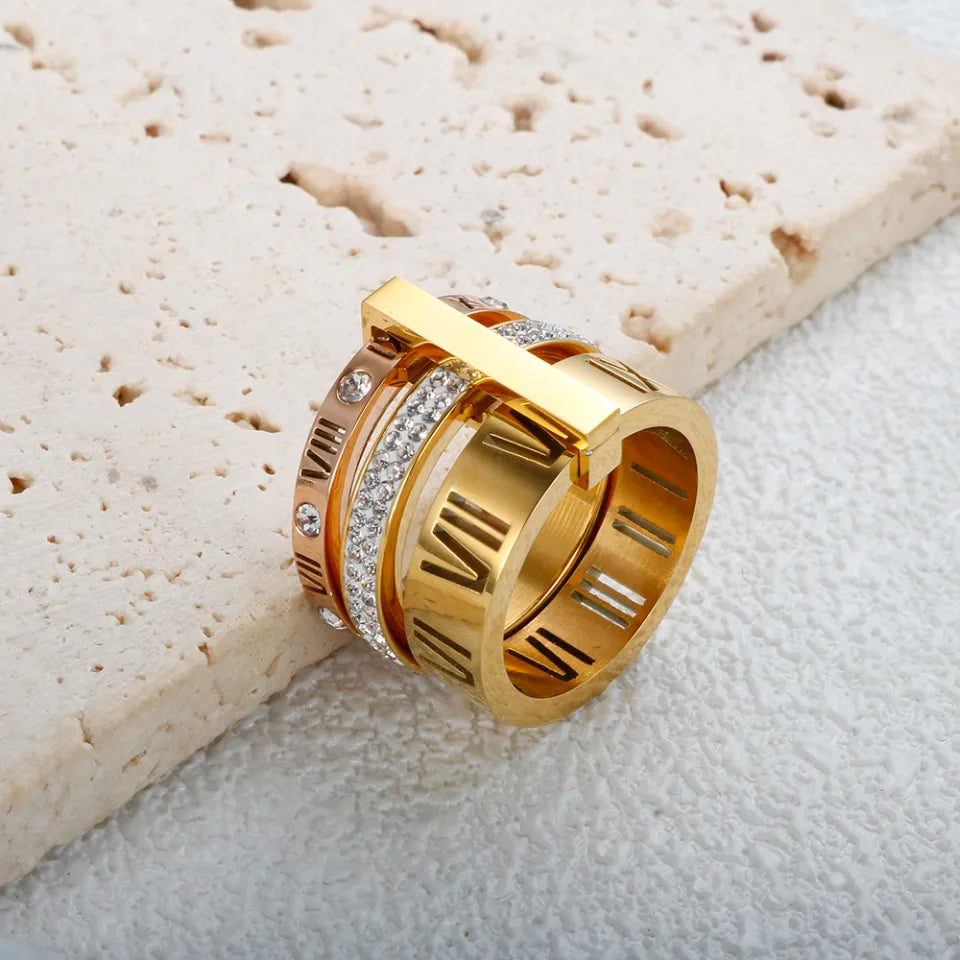 Roman layer Ring 🤍