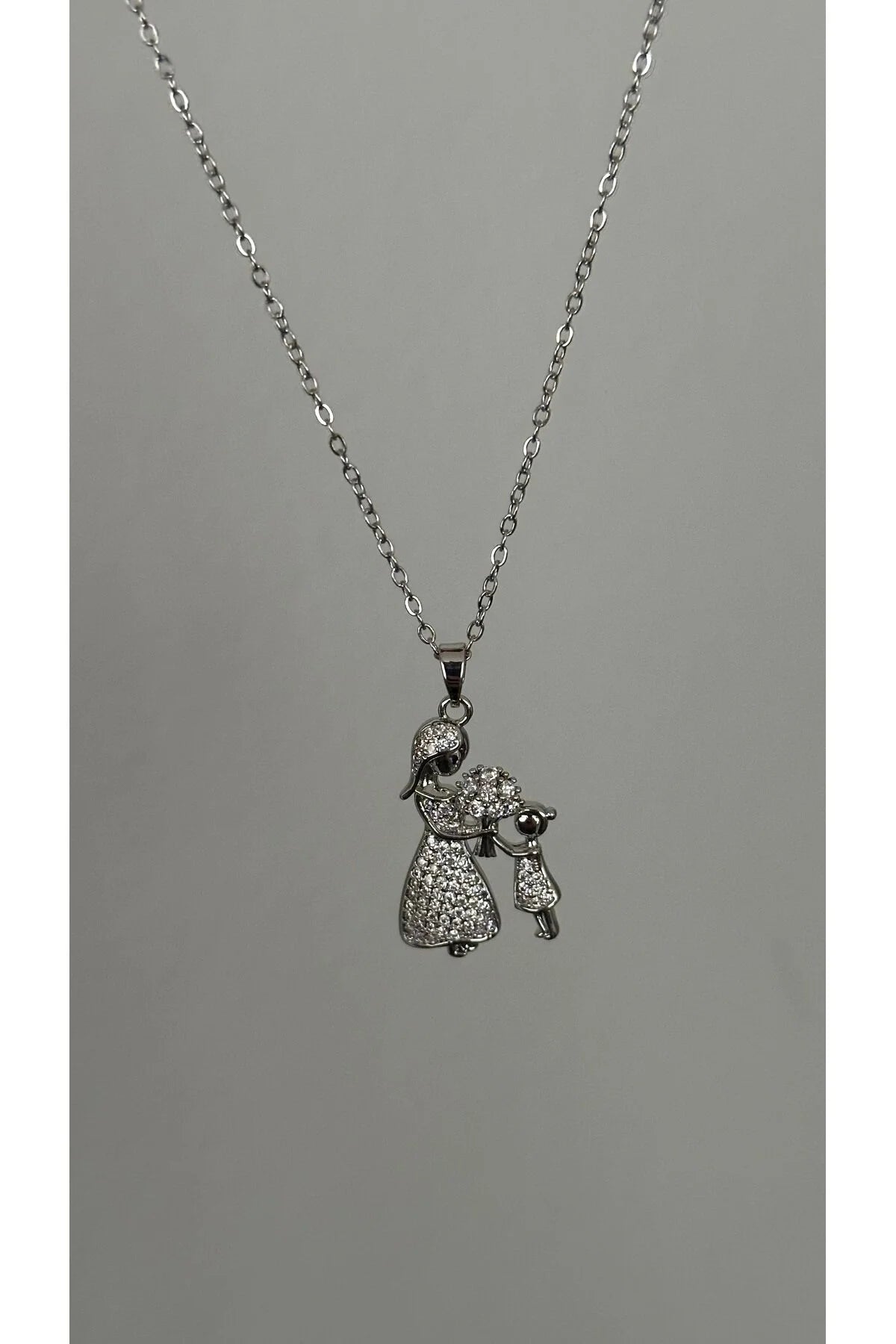 Mother daughter duo pendant