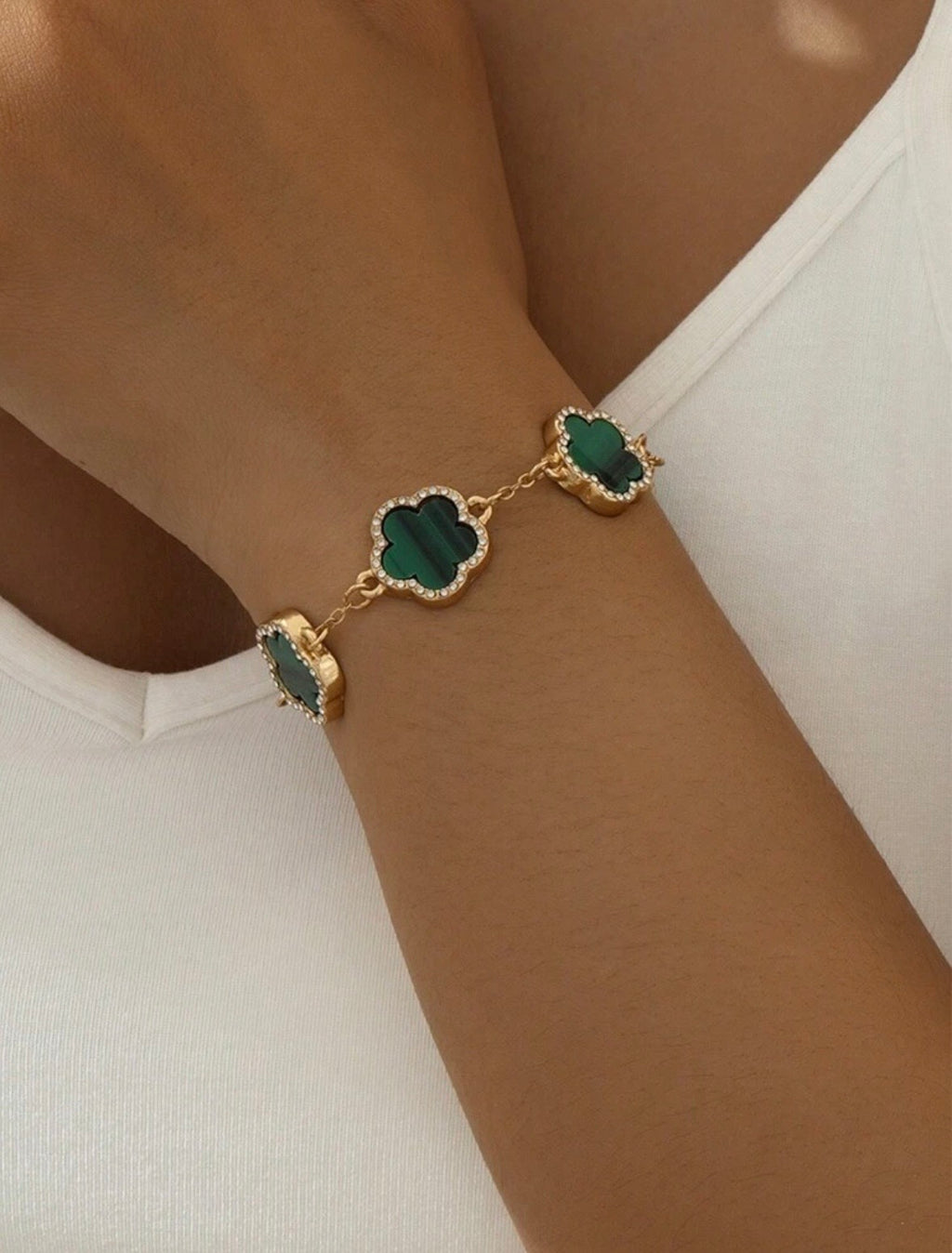 Premium quality clover Bracelet ✨