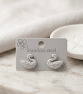Swan | Ear studs