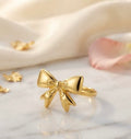 Bow Ring stainless steel ✨