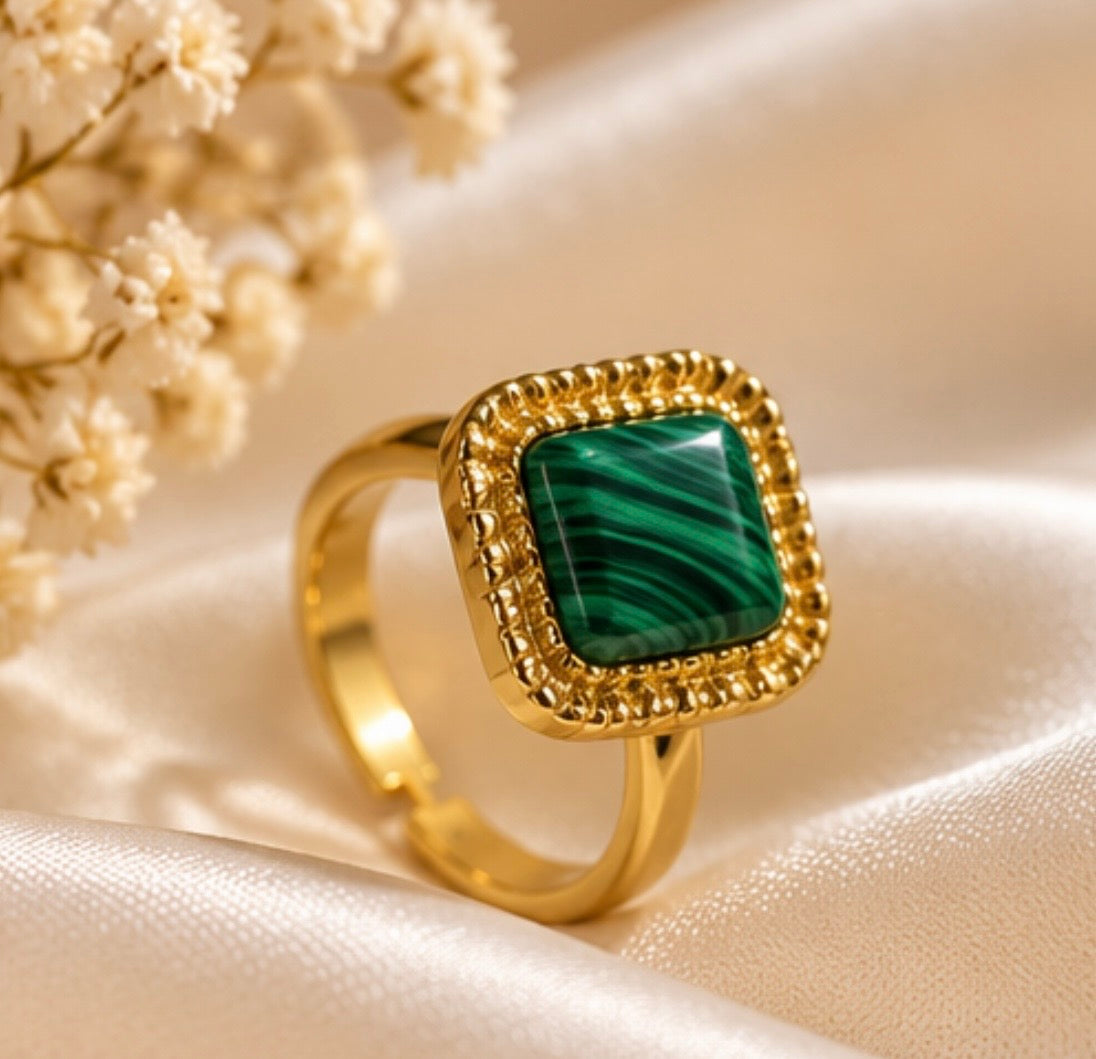 Green | STAINLESS STEEL RING