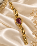Golden Maroon Oval | Watch