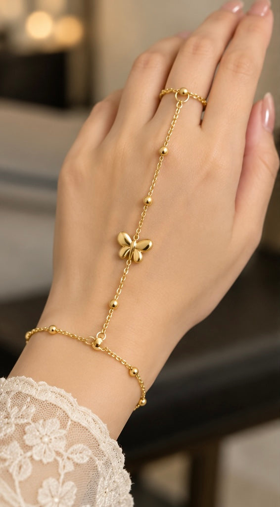 Butterfly Handchain 🤍