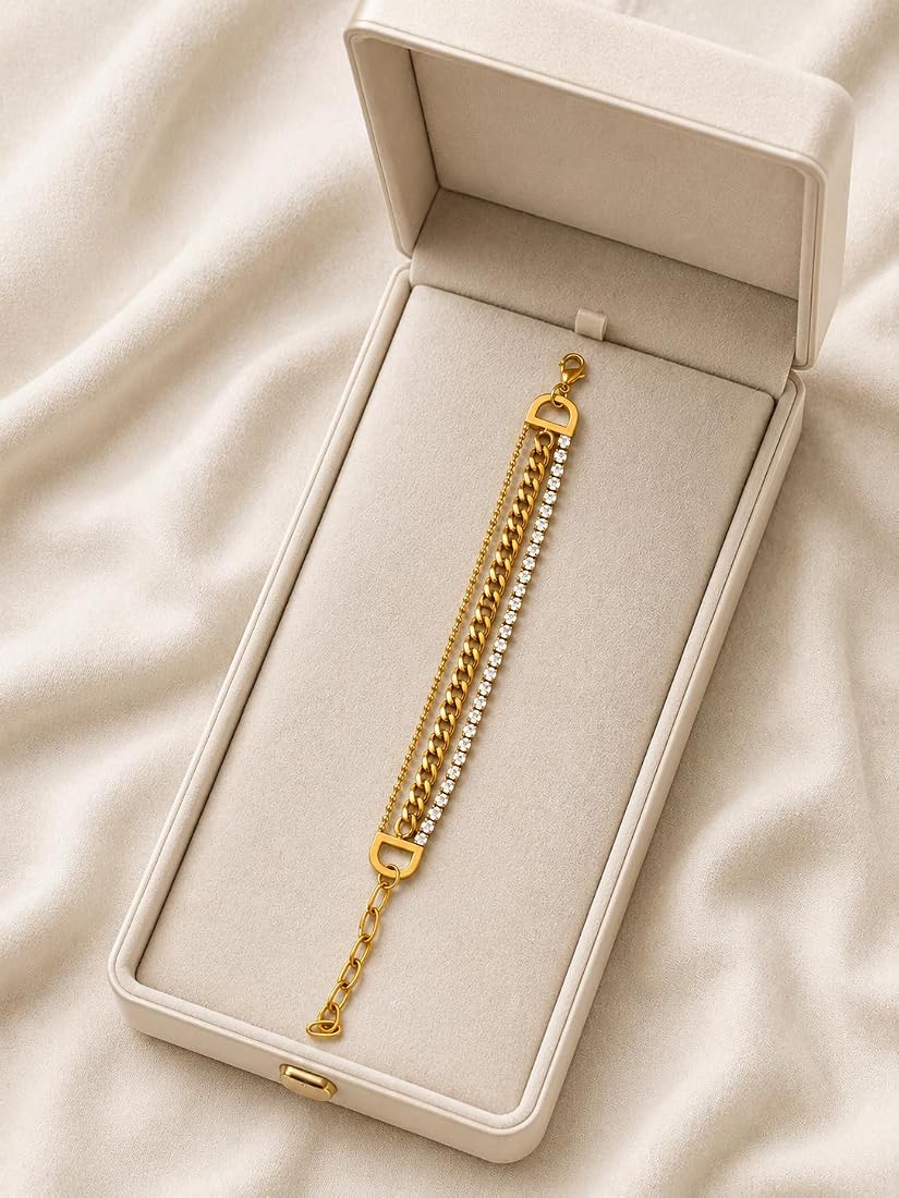Minimal Chain Bracelet ✨