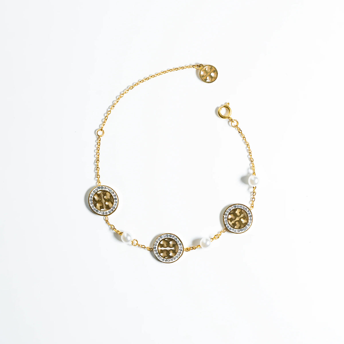 Pearl charm Tory burch bracelet ✨